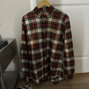 Polo Ralph Lauren Men’s Classic Fit - Large - Plaid Button Down Shirt